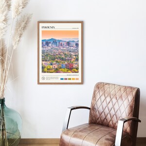 Echte foto, Phoenix-afdruk, Phoenix-muurkunst, Phoenix-poster, Phoenix-foto, Phoenix-posterafdruk, Phoenix-muurdecoratie, Arizona-afdruk afbeelding 2