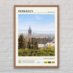 Prawdziwe zdjęcie, wydruk z Berkeley, sztuka ścienna z Berkeley, plakat z Berkeley, zdjęcie z Berkeley, wydruk plakatu z Berkeley, wystrój z Berkeley, Kalifornia