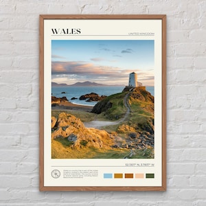 Real Photo, Wales Print, Wales Wall Art, Wales Poster, Wales Photo, Wales Poster Print, Wales Wall Decor, Cardiff, Swansea, UK Print