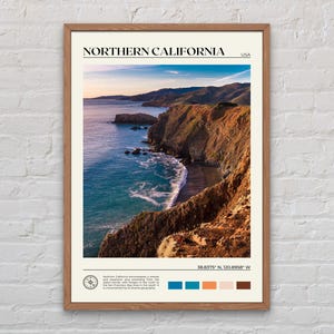 Real Photo, Northern California Print, California Wall Art, Northern California Poster, California Photo, California Poster Print