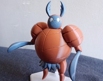 Hollow Knight - Figurine articulée imprimée en 3D Dung Defender