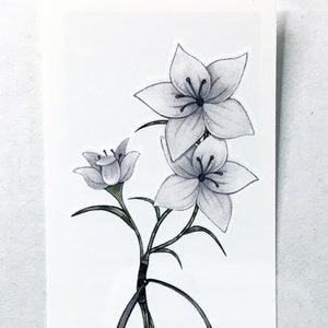 Tatouages temporaires - Fleur de jeu vidéo