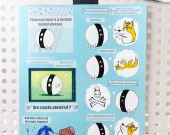 One one - Infinity Train Book 1 -  Sticker Sheet + Stickers