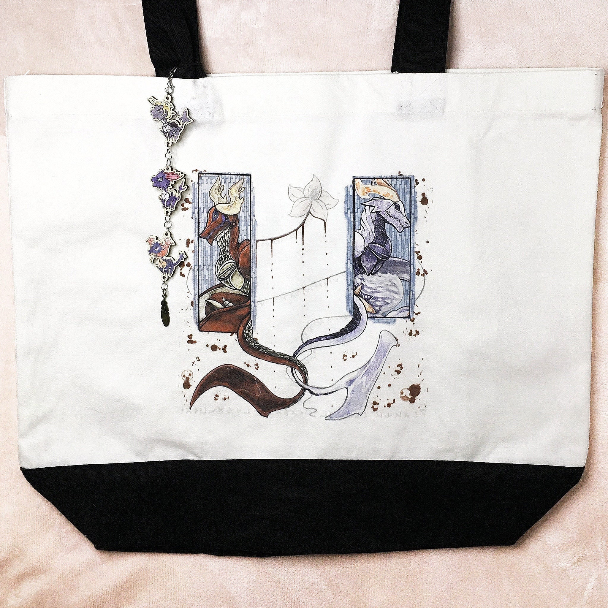 NieR】 6STORAGE 3WAY CANVAS BAG（Niru - 3-Way Tote）