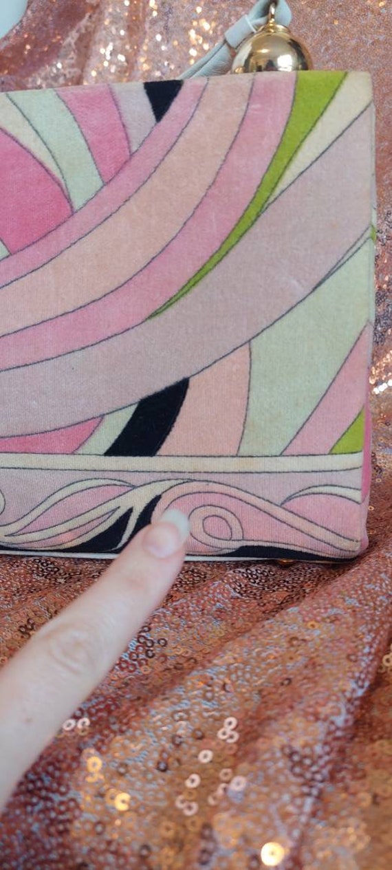 Rare Vintage, Emilio Pucci, 60s purse, Designer P… - image 8