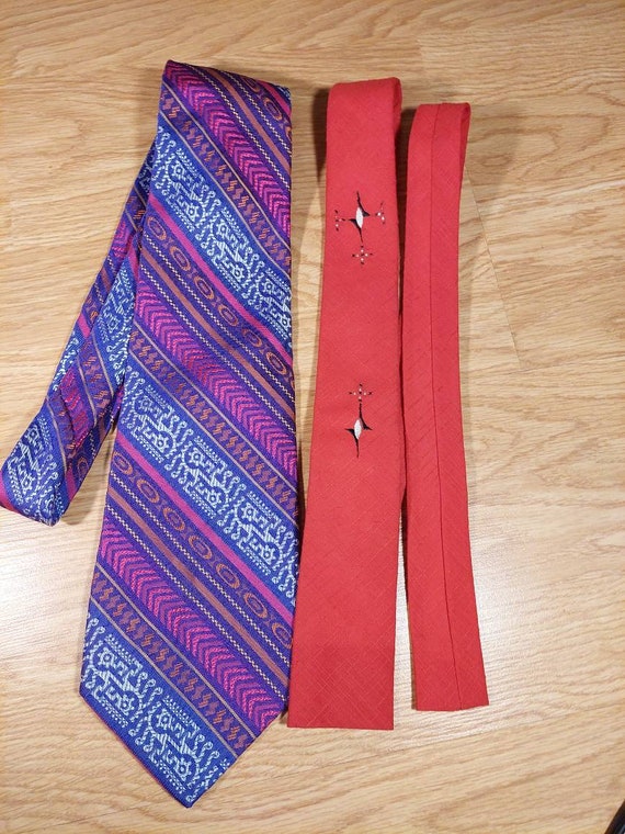 Vintage Ties, 40s-70s,  Mens Ties, Assorted Lot o… - image 2