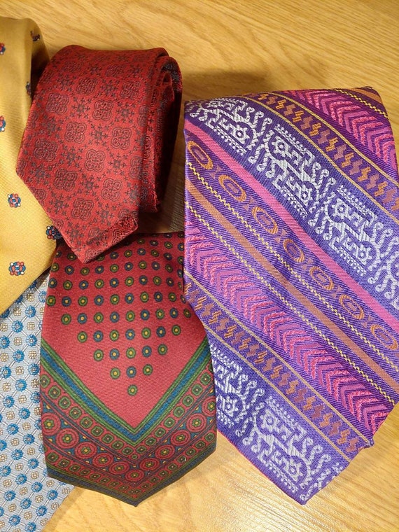 Vintage Ties, 40s-70s,  Mens Ties, Assorted Lot o… - image 10