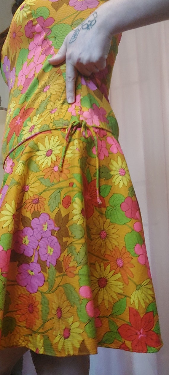 Vintage Playsuit, Vintage Romper, 60s Playsuit, P… - image 3