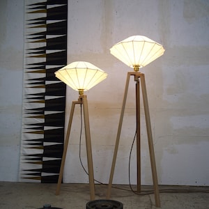 Tripod floor lamp tripod retro 60- 70s Cocoon Design Floor Lamp standard lamp