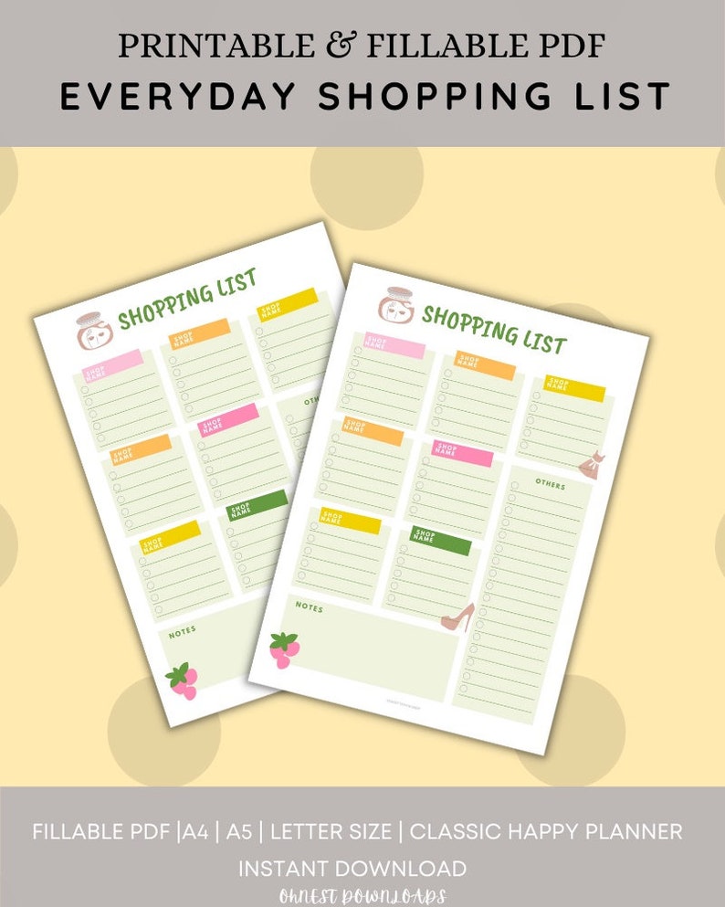 cute-fillable-shopping-list-template-budget-plannerclassic-etsy-ireland