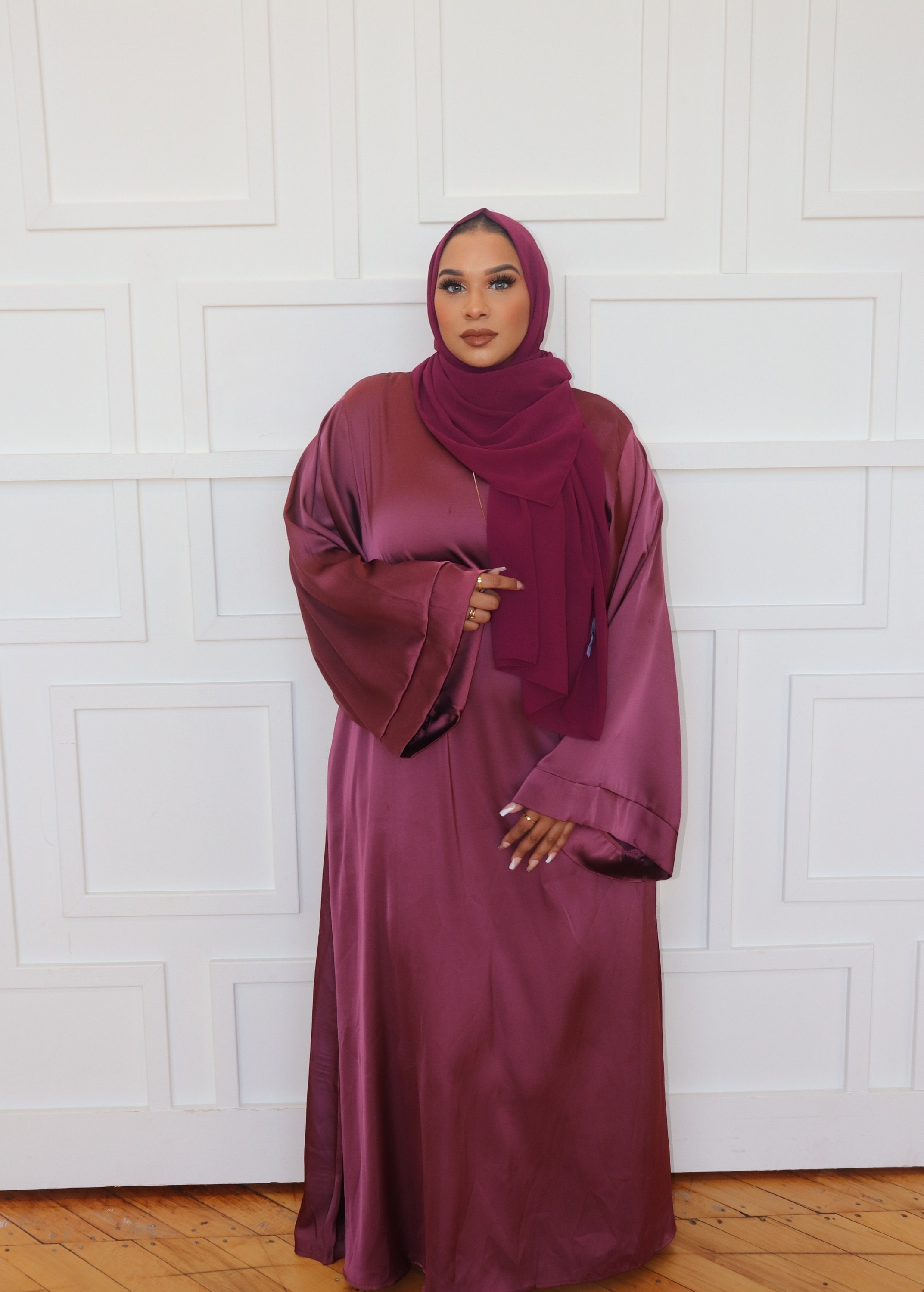 matching abaya and hijab