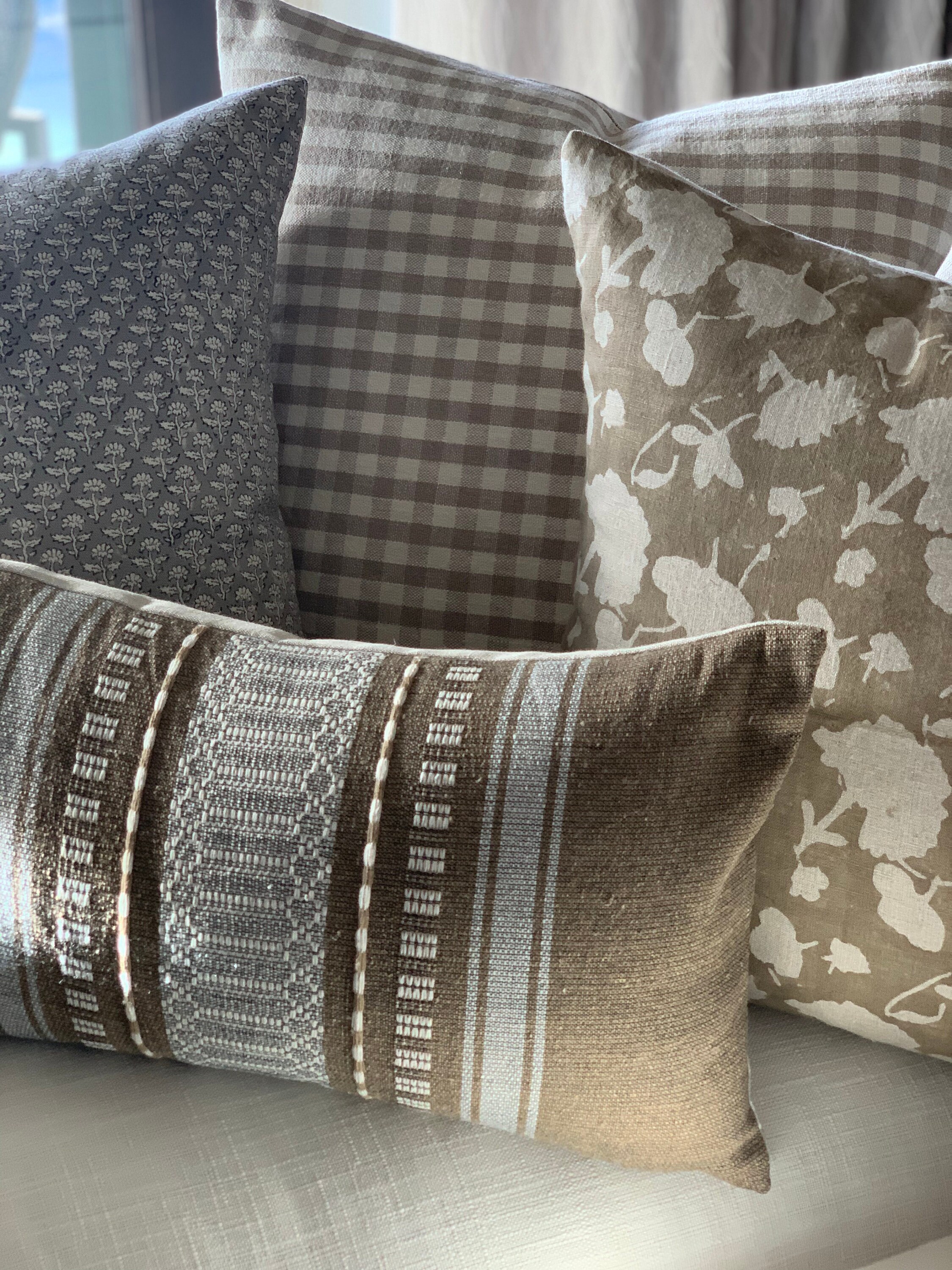 Handwoven 100 Organic Cotton Pillow Cover Designer Throw Etsy