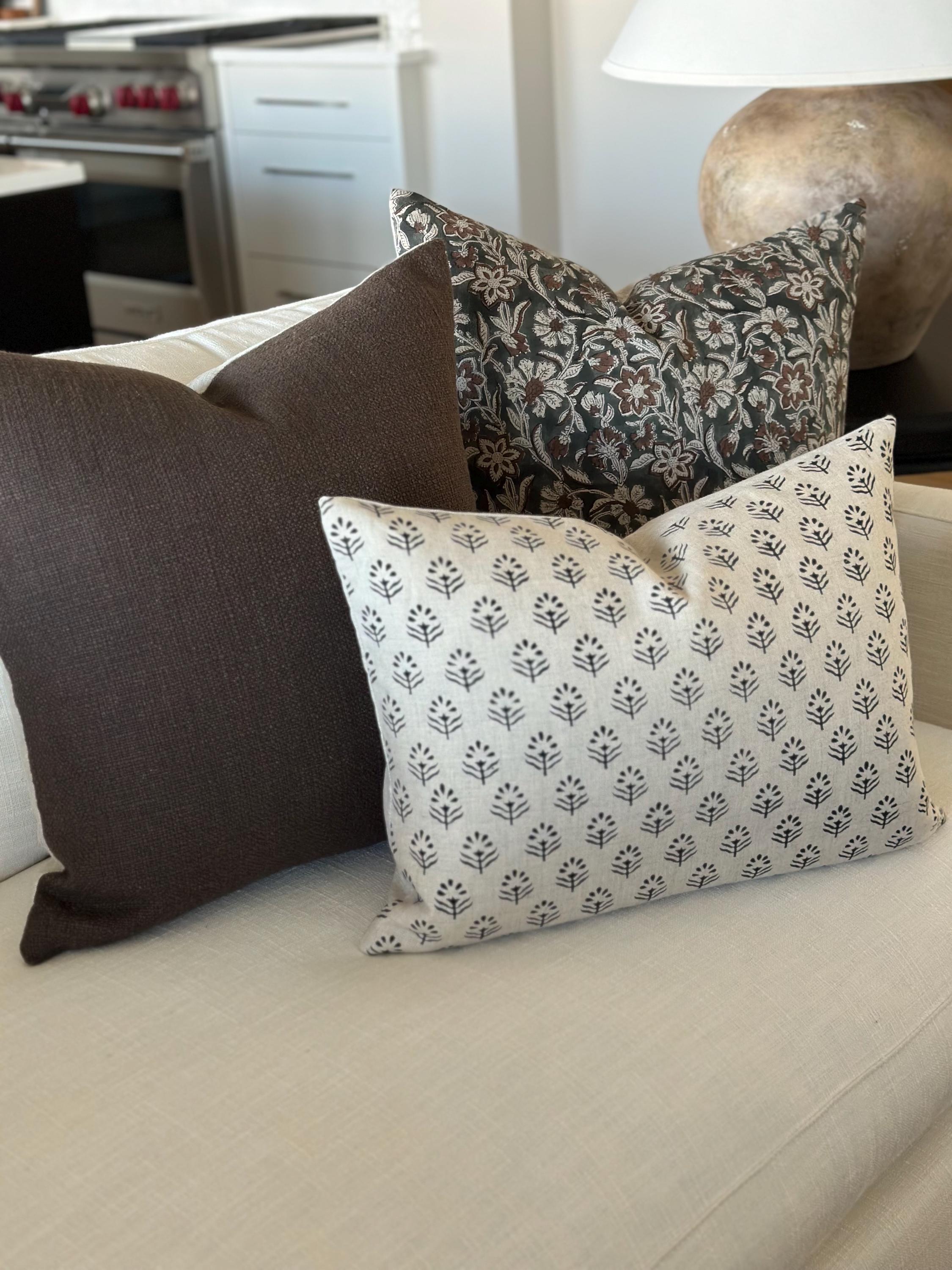 Three Pillow Cover Combination Set, Moody Designer Pillow Collection, Farmhouse Pillow Set, Master Bed Pillow Combo, Pillow Cover Bundle