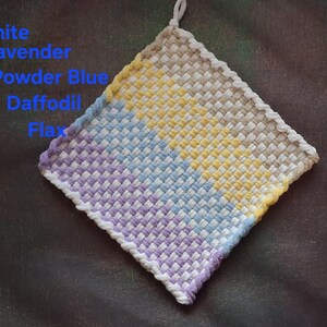 Large woven Pot Holder
