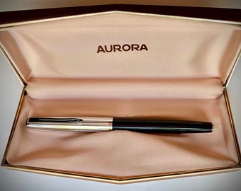 14K Solid GOLD Nib Aurora 98 Fountain Pen | Made in Italy | Original Gift Box