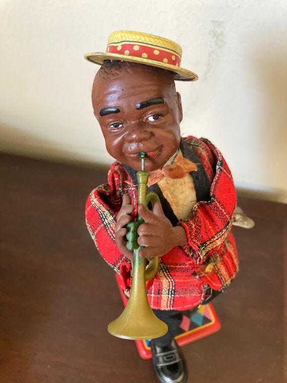 1950s Wind up Toy of Louis Armstrong - Etsy