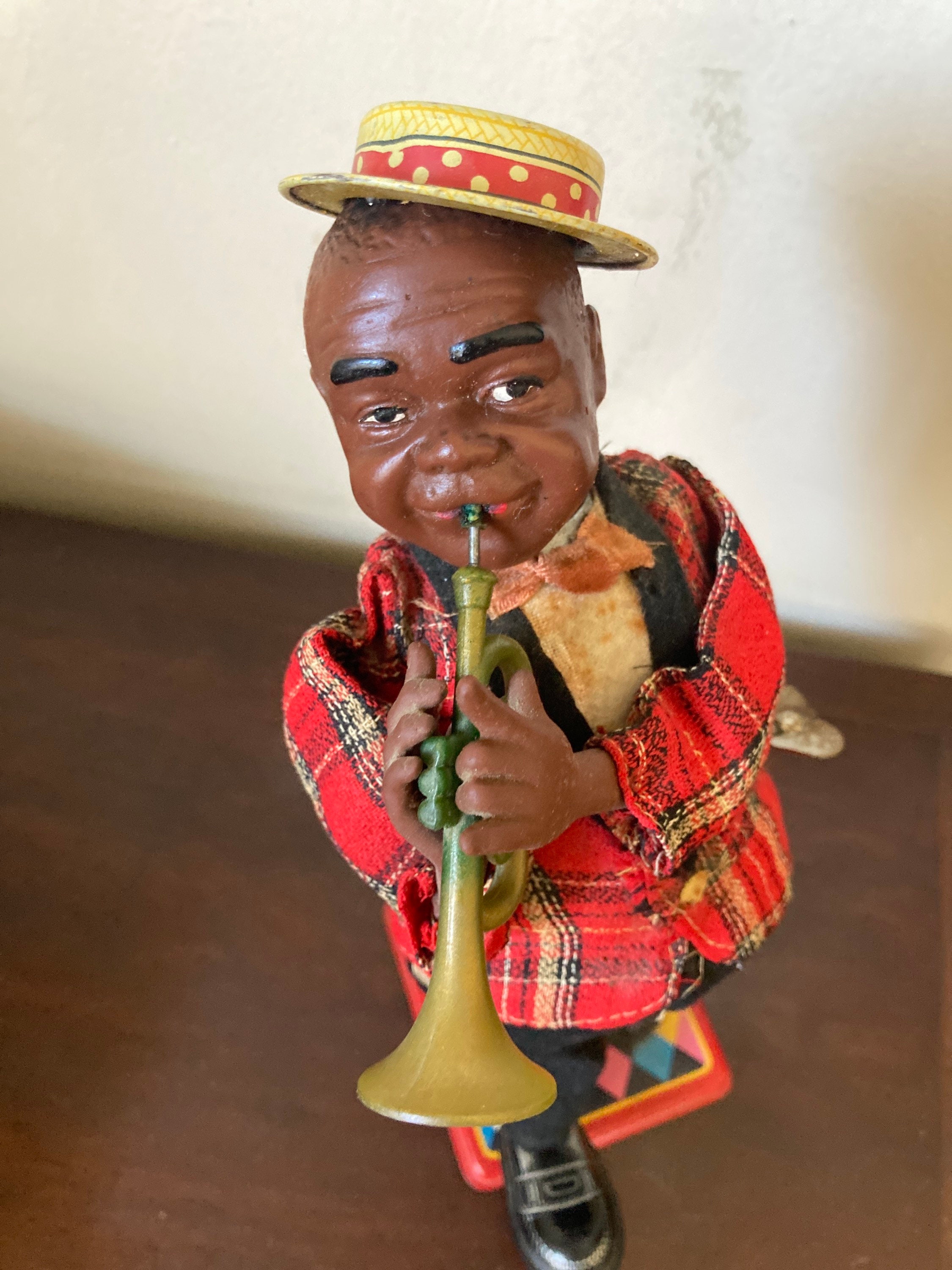1950s Wind up Toy of Louis Armstrong - Etsy