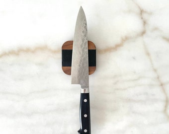 Wooden magnetic knife holder | Wall mounted magnetic knife rack| Magnetic strip | Magnetic knife holder | Japanese knife holder