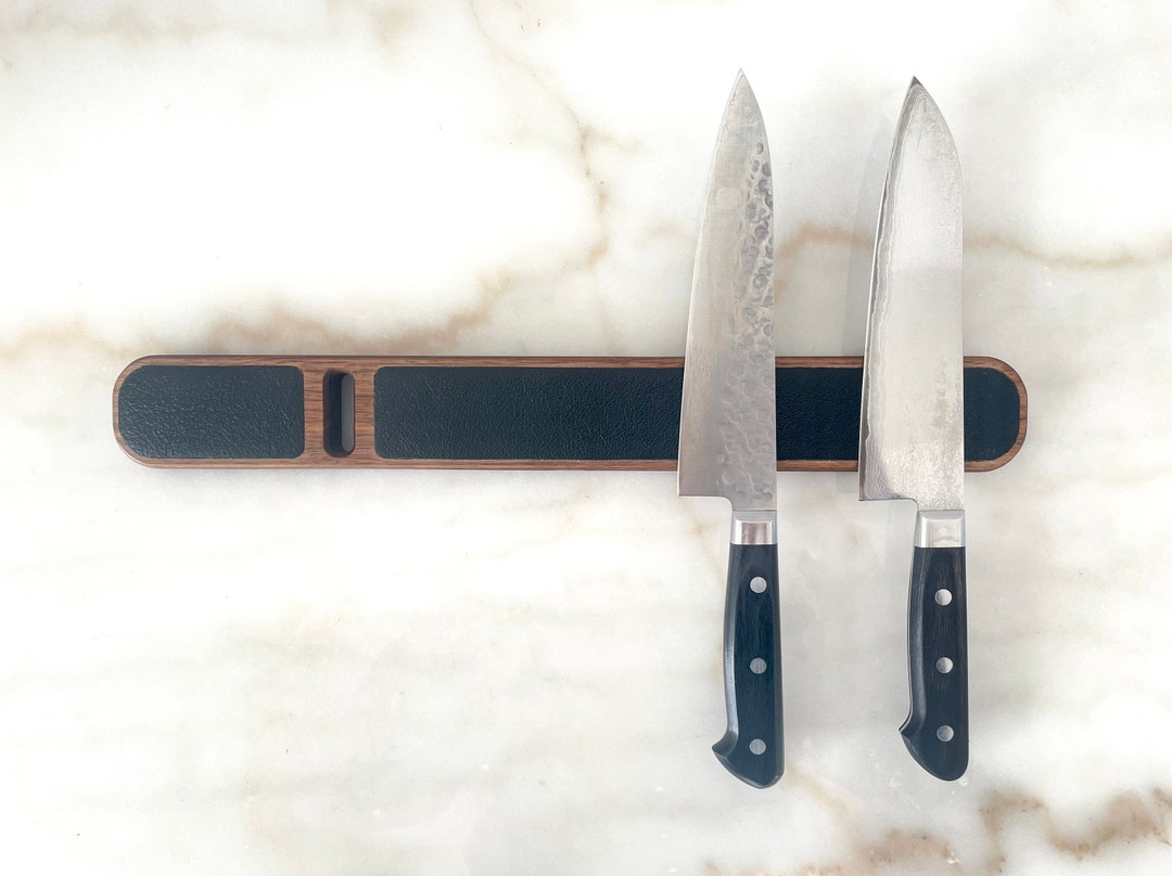 Wooden Knife Holder Wall Mounted Knife Rack