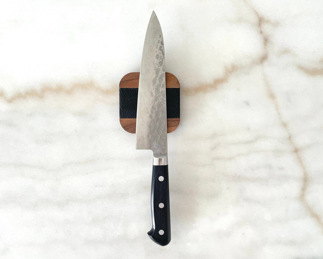 Wooden Knife Holder Wall Mounted Knife Rack