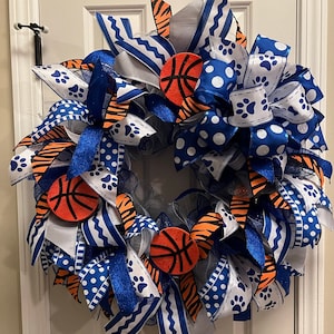 University of Memphis Basketball Wreath