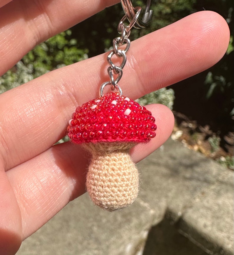 Pärlvirkad svampmönster PDF: Gör din egen pärlvirkade svampamigurumi bild 3