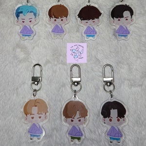 BTS YTC In The Seom Keychains
