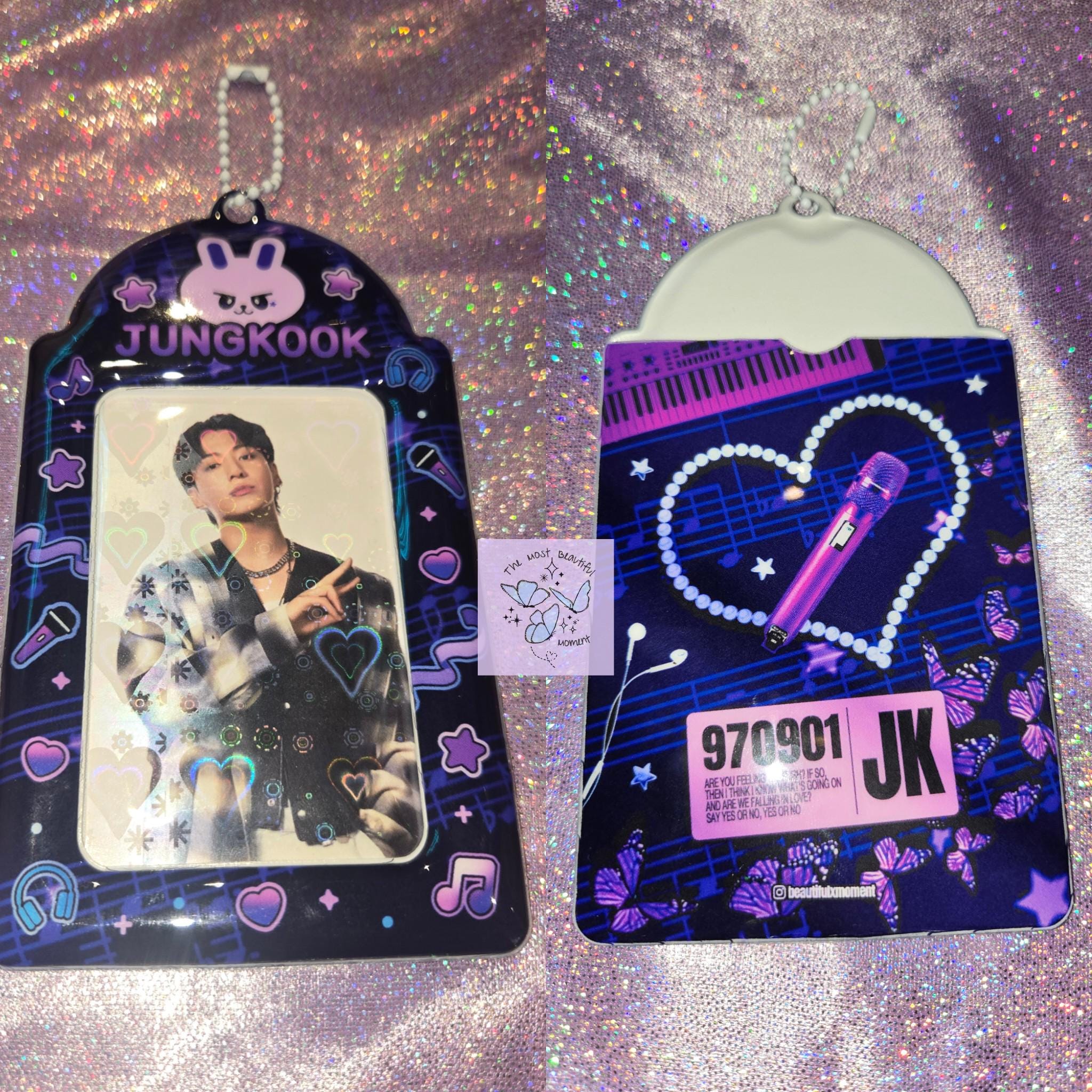 BTS PVC Photocard Holders - Etsy