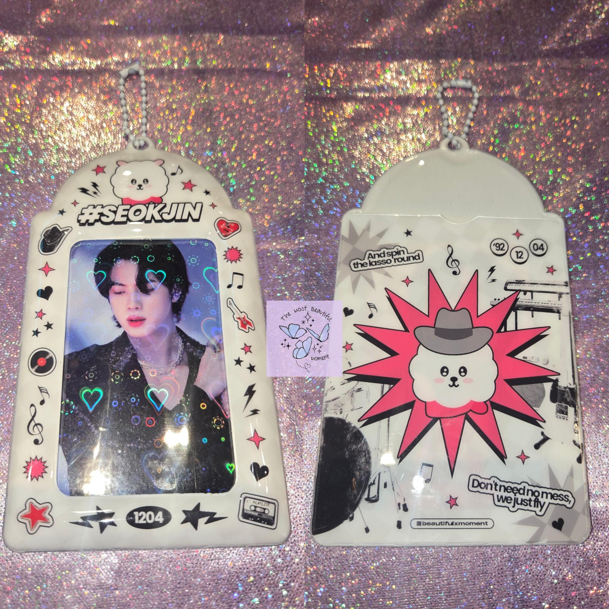 BTS PVC Photocard Holders - Etsy