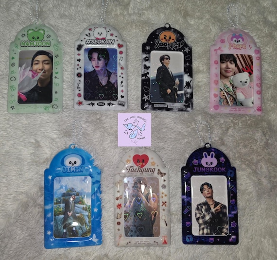 BTS PVC Photocard Holders - Etsy