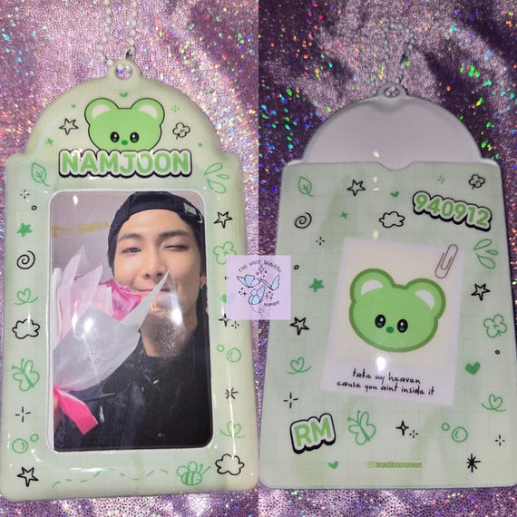 BTS PVC Photocard Holders - Etsy