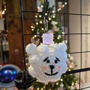 RJ Crochet Keychain