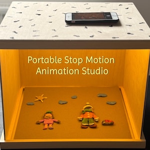 Estudio de animación stop motion portátil (Animación Box)