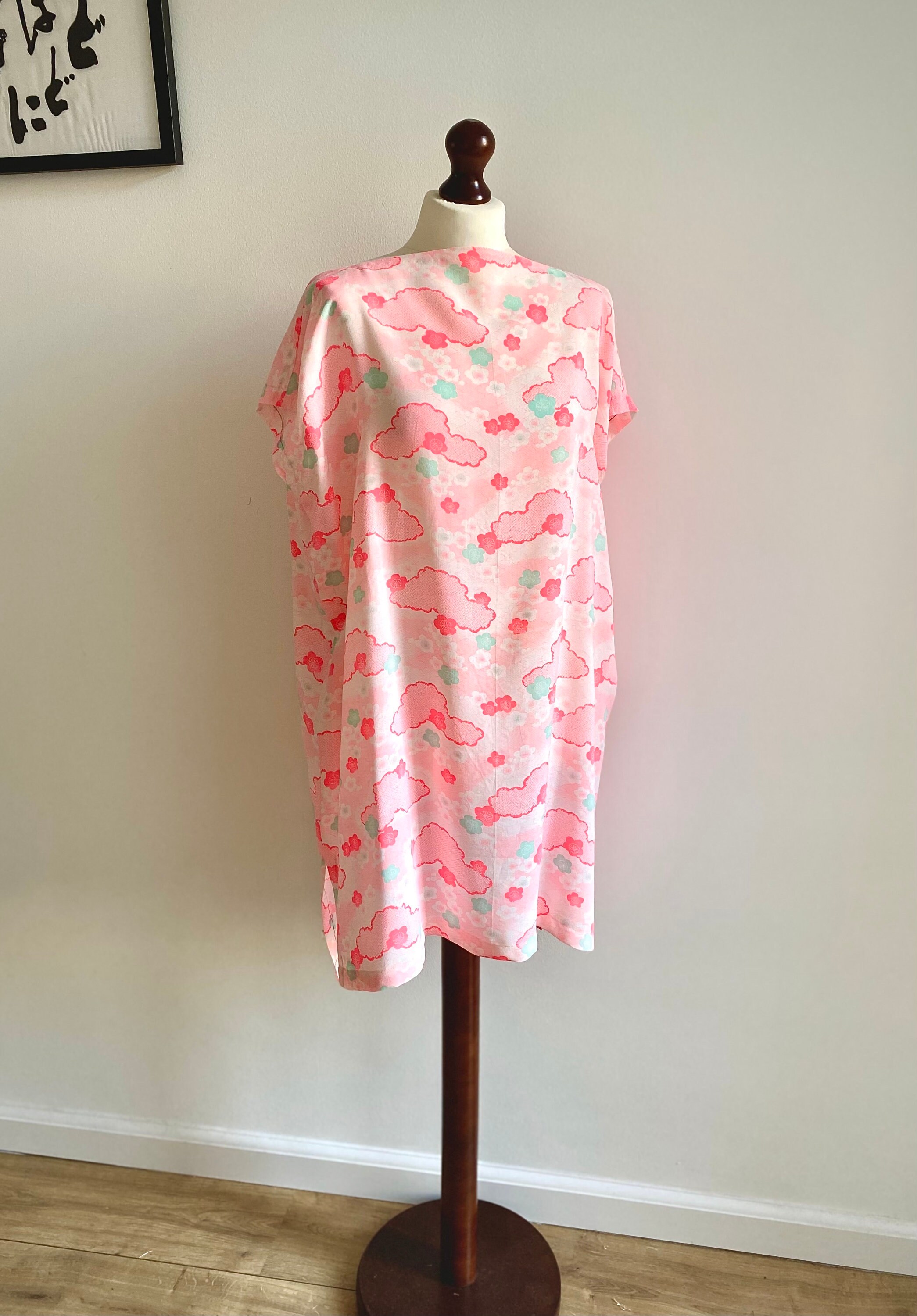 japanese kimono short dress