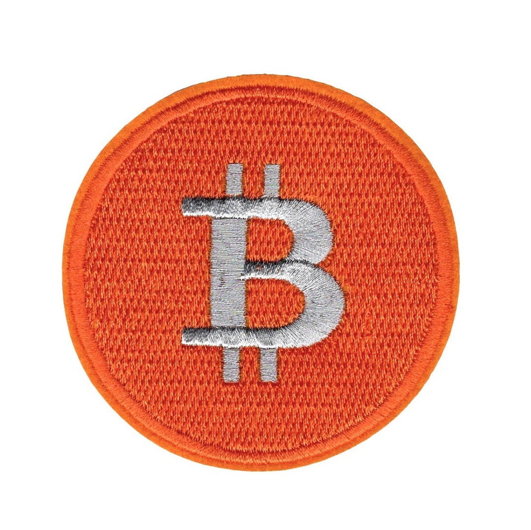 BTC Bitcoin Crypto Mining Embroidered Iron on Sew on Applique - Etsy