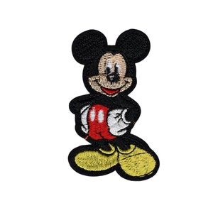 Large Sew on Mickey Mouse Patch, Disney Iron on Patch, Embroidery Patches  for Denim Jacket, Patches for Jeans, Patches Set 