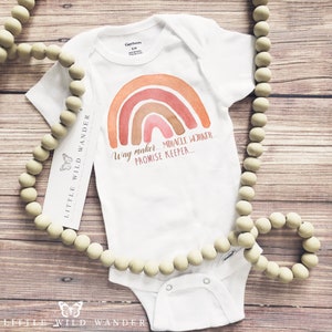 Way Maker Bodysuit or Tee Shirt, New Baby Gift Announcement Onesie ® and Birthday Outfit