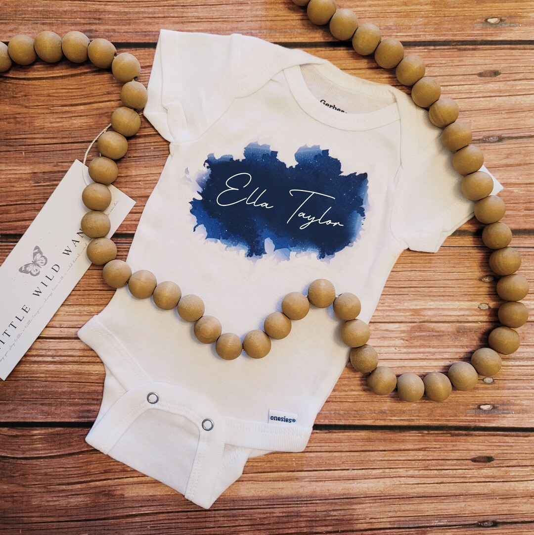 Galaxy Stars Personalized Baby Onesie®, Cosmos Toddler Tshirt