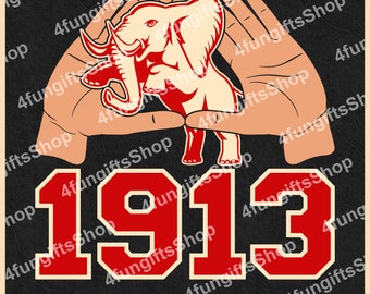 Womens Delta 1913 Sorority Includes Eps, Svg & Png. 1913 DST Digital Download.