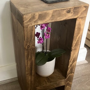 Rustic Bedside Table, Small coffee table