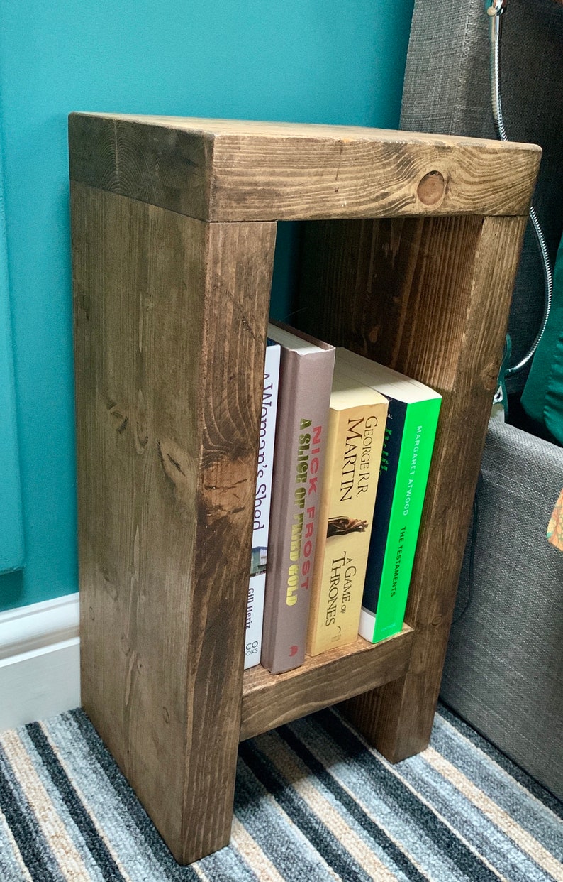 Rustic Bedside Table, Small coffee table