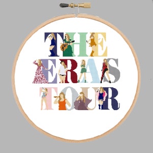Swift Tour Cross Stitch Pattern