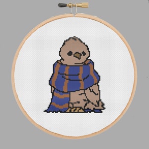 Clever Eagle Cross Stitch Pattern PDF