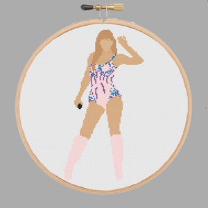Swiftie Tour Outfit Cross Stitch Pattern PDF