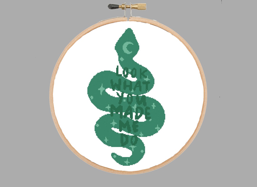 Snake Rep Cross Stitch Pattern PDF - Etsy