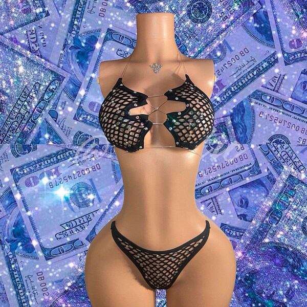 Großhandel Custom New Style Ankünfte Niedrigste MOQ Fishnet Exotic Dance wear Al