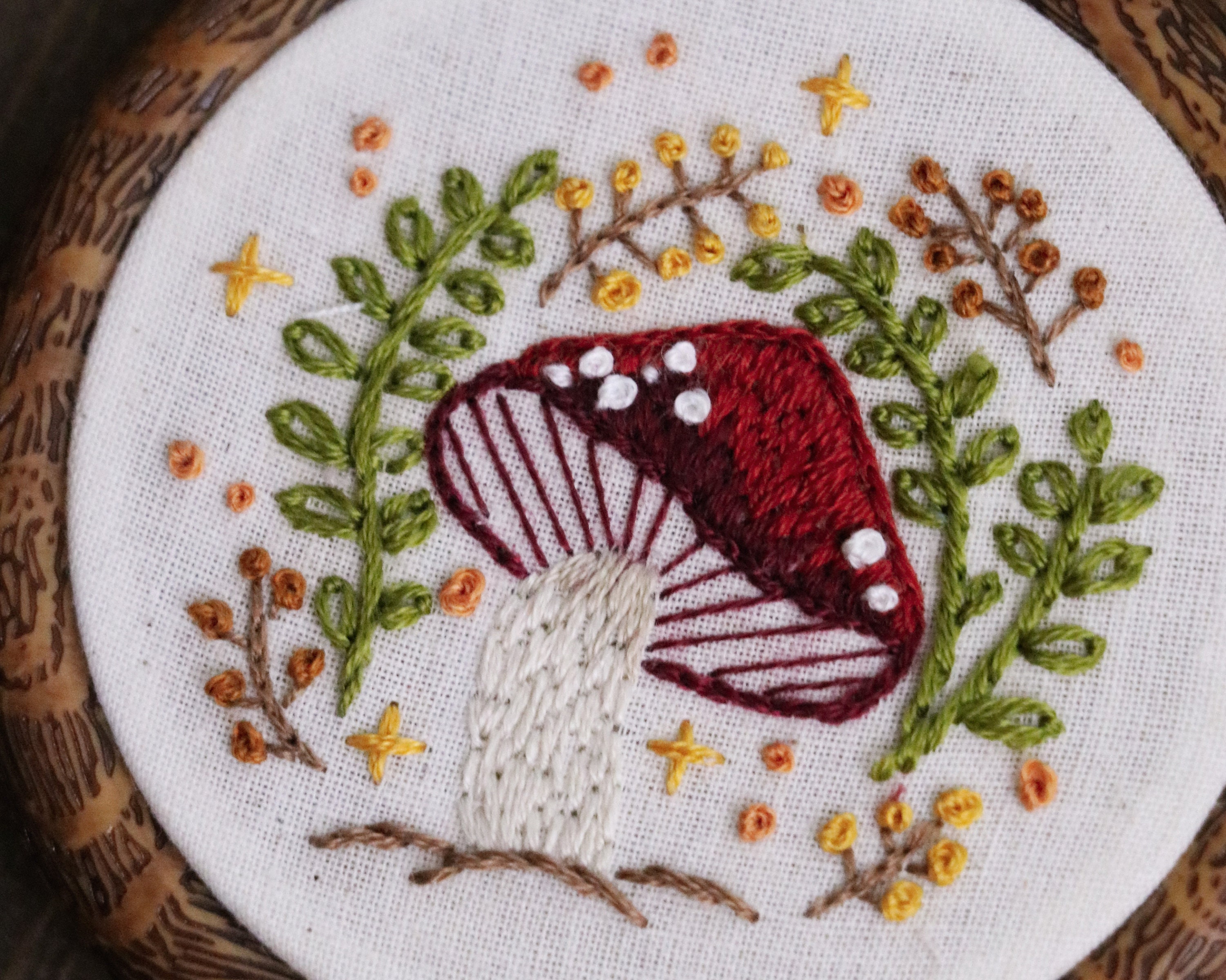 18+ mushroom embroidery patterns - Swoodson Says