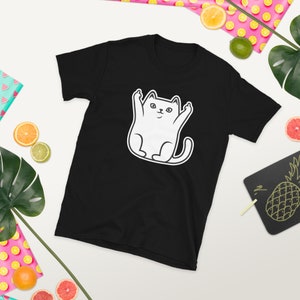 Koszulka z środkowym palcem Kitty