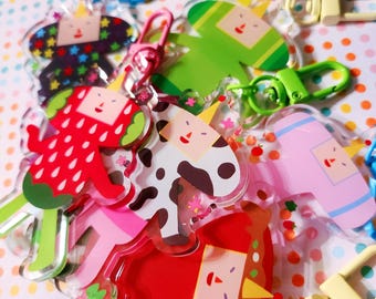 Katamari Acrylic Charms