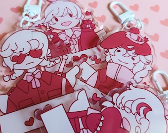 Love Bullet Manga Charms
